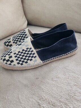 NWT.Guanabana Handmade Black & Natural Woven Espadrilles